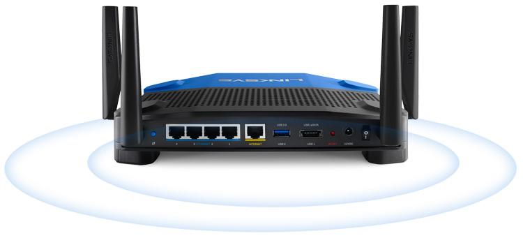 Linksys WRT1900AC AC1900雙頻Smart Wi-Fi商用無線路由器 企業級性能與開源精神的完美結合